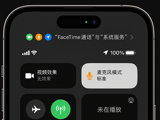 龙楼镇苹果授权维修网点分享iPhone在通话时让你的声音更清晰 