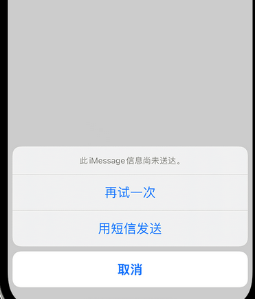 龙楼镇apple维修iPhone上无法正常发送iMessage信息