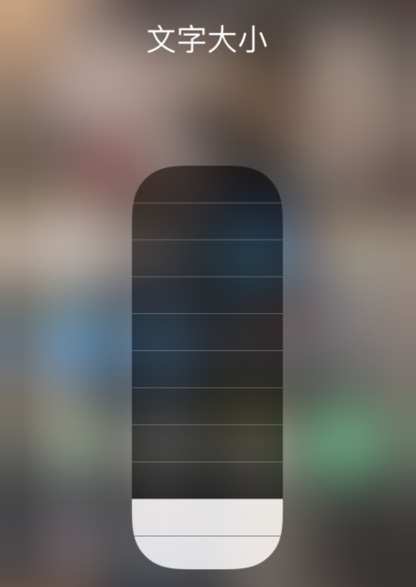 龙楼镇苹果手机维修分享小技巧：在 iPhone 控制中心快速调节字体大小 