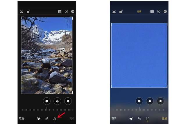 龙楼镇苹果手机维修分享iPhone手机如何使用裁剪功能隐藏照片 