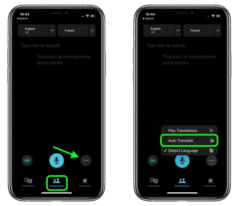 龙楼镇苹果手机维修分享iOS 15 “翻译” App 新改进 