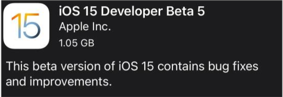 龙楼镇苹果手机维修分享如何升级到iOS15.0 beta5 