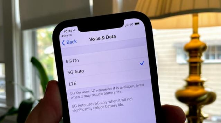 龙楼镇苹果手机维修分享iPhone 12如何打开或关闭5G网络 